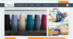 Desktop Screenshot of knitblissyarns.co.uk